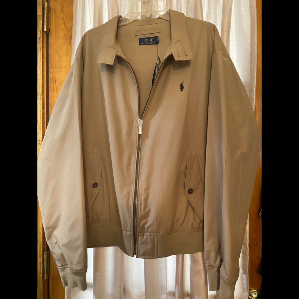Polo Ralph Lauren Men's Neck Collar Classic Windbreaker Jacket